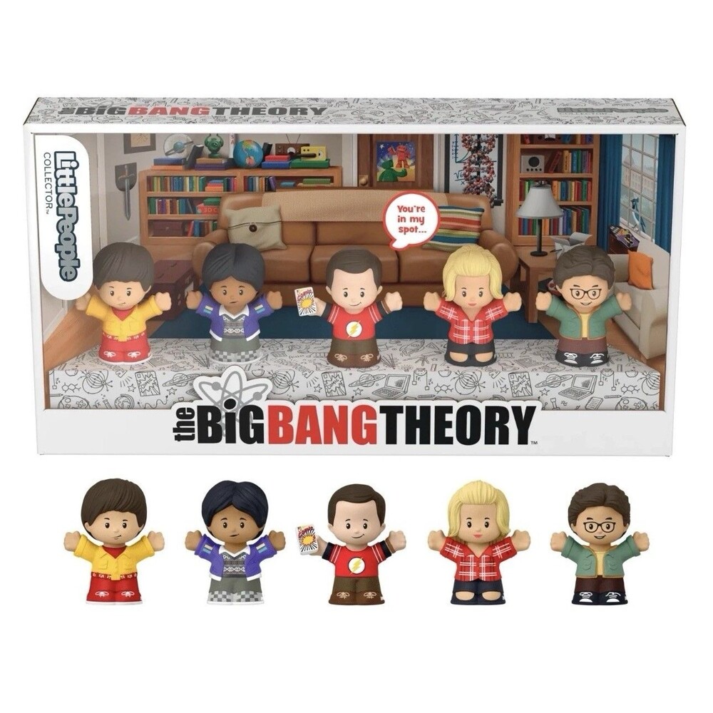 Little People Collector The Big Bang Theory Figure Set Multicolor 5 Pack